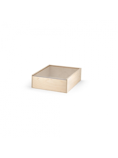 Scatola in legno personalizzata Boxie Clear S